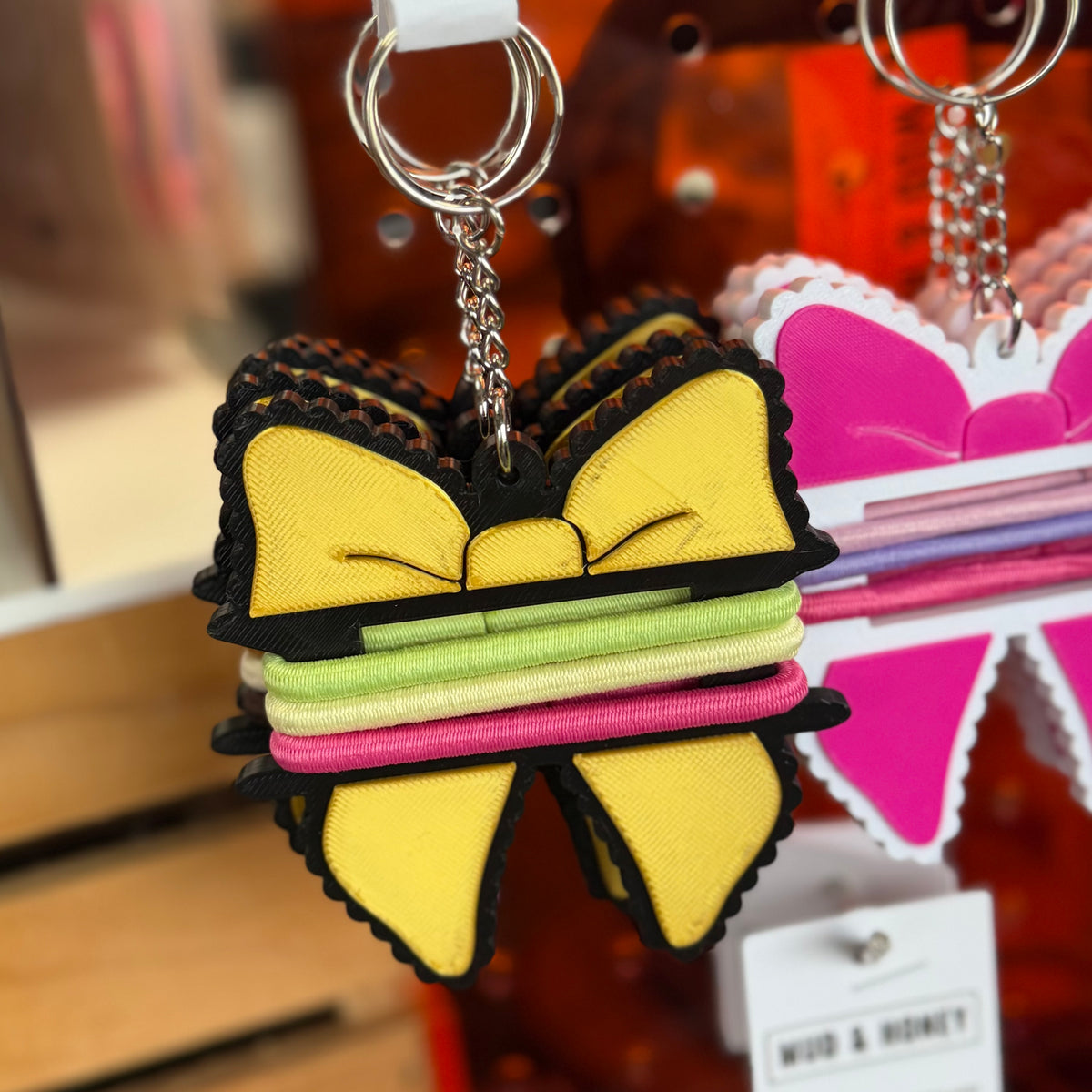 Bow B/G - Hair Tie Holder