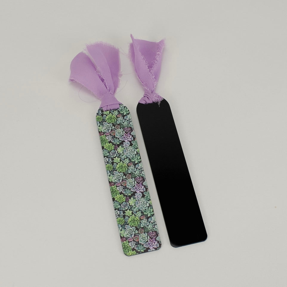 Succulents - Printed Bookmark