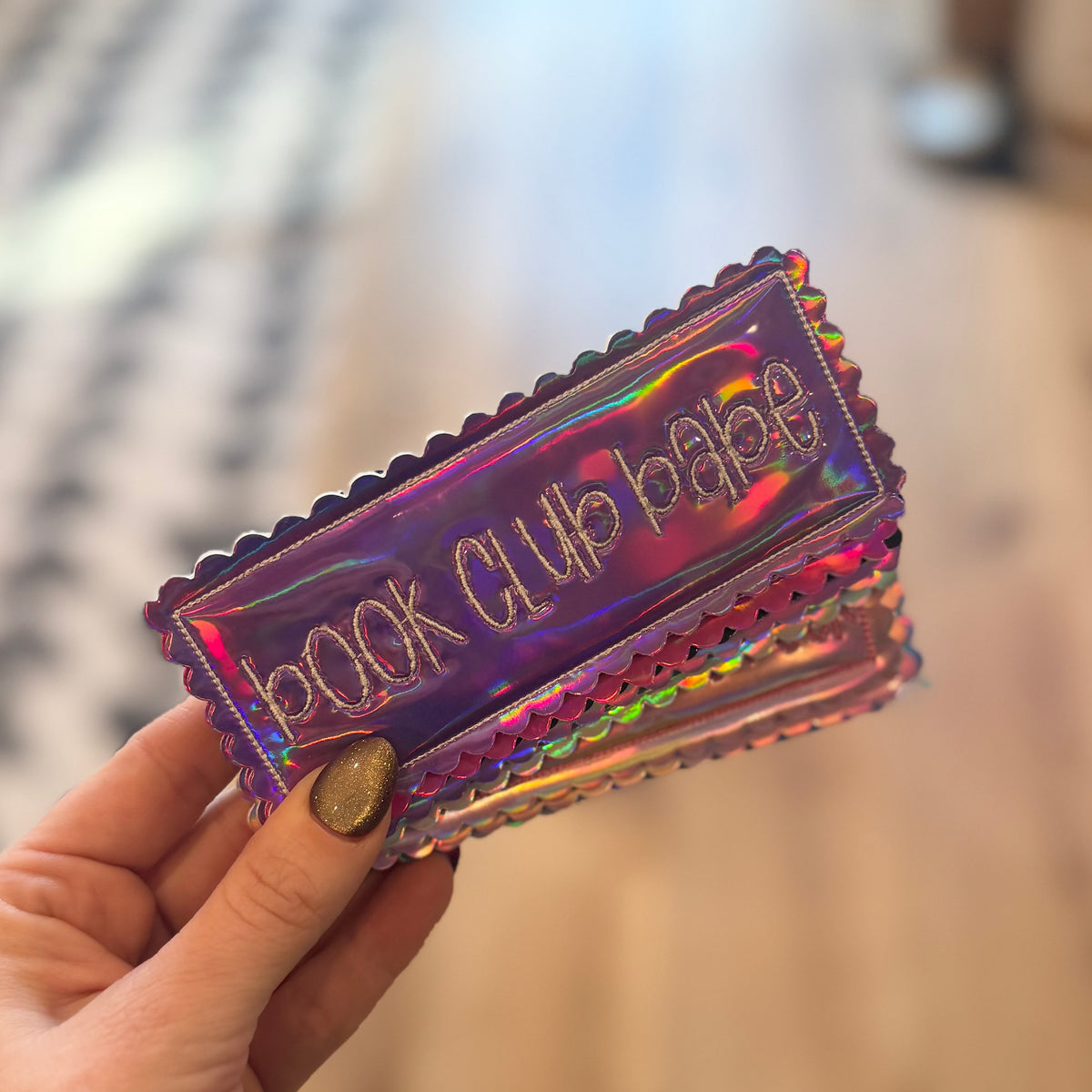 Book Club Babe - Embroidered Bookmark