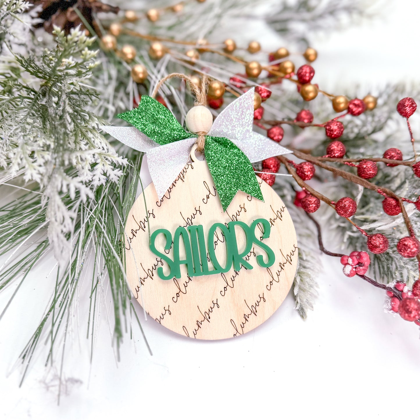 Sailors Glitter Ornament