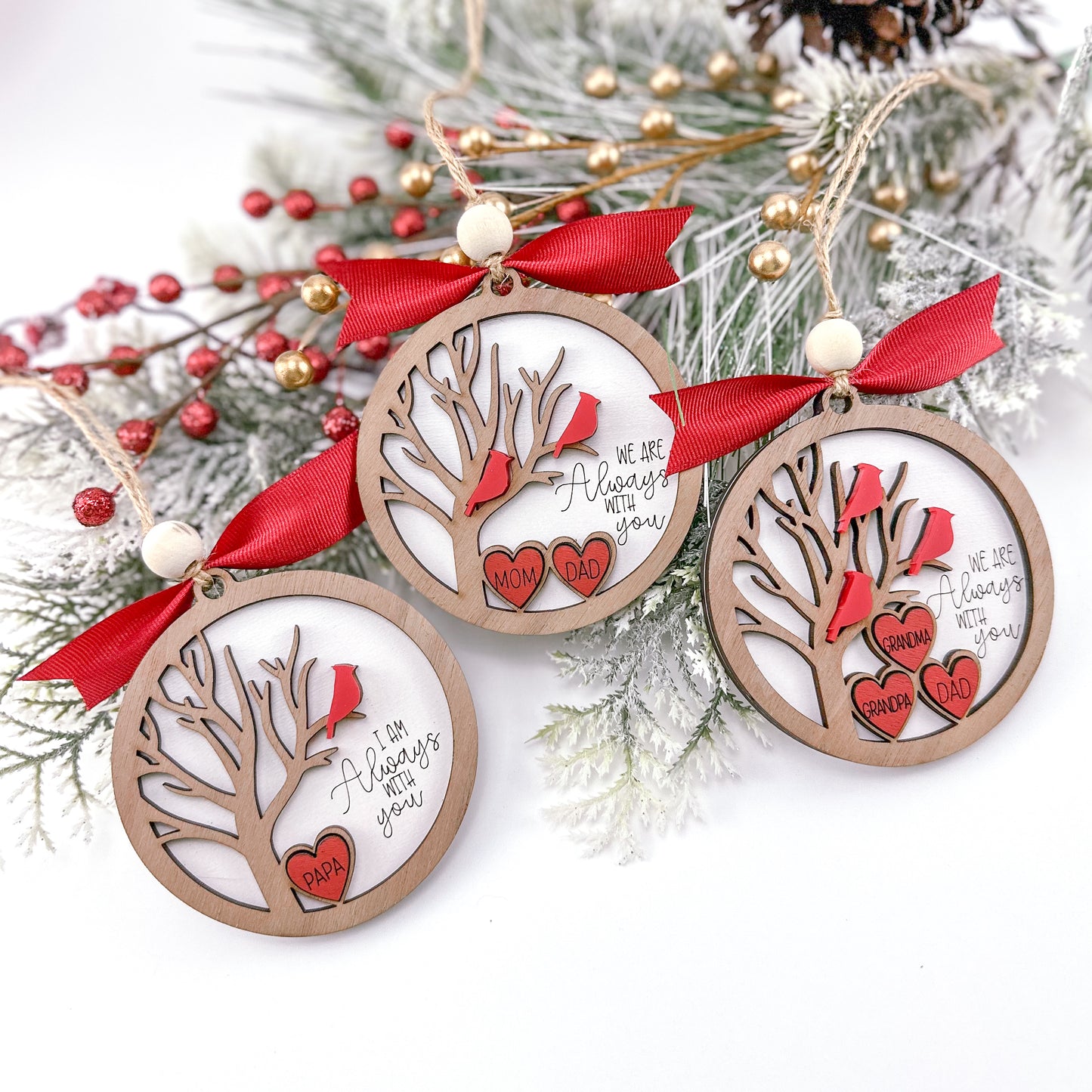 Cardinal Memory Ornament