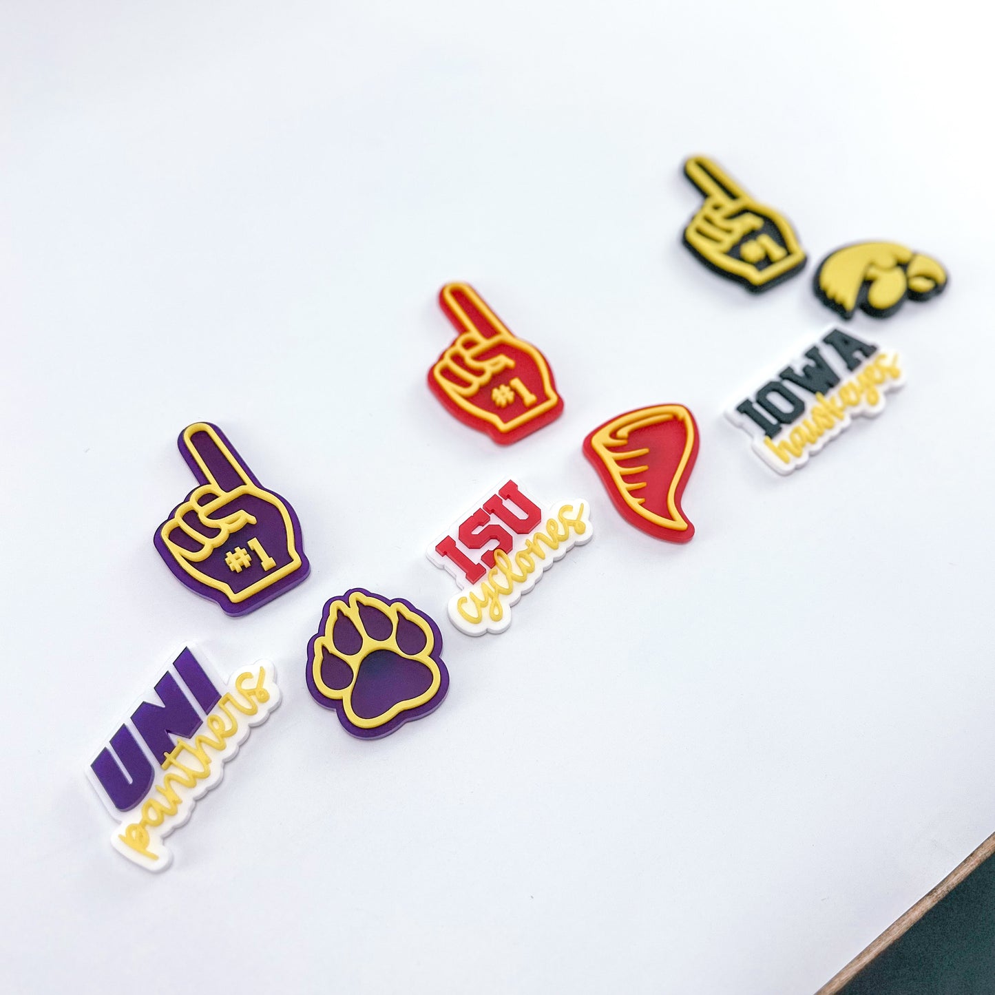 Hawkeyes - Acrylic Magnet Set