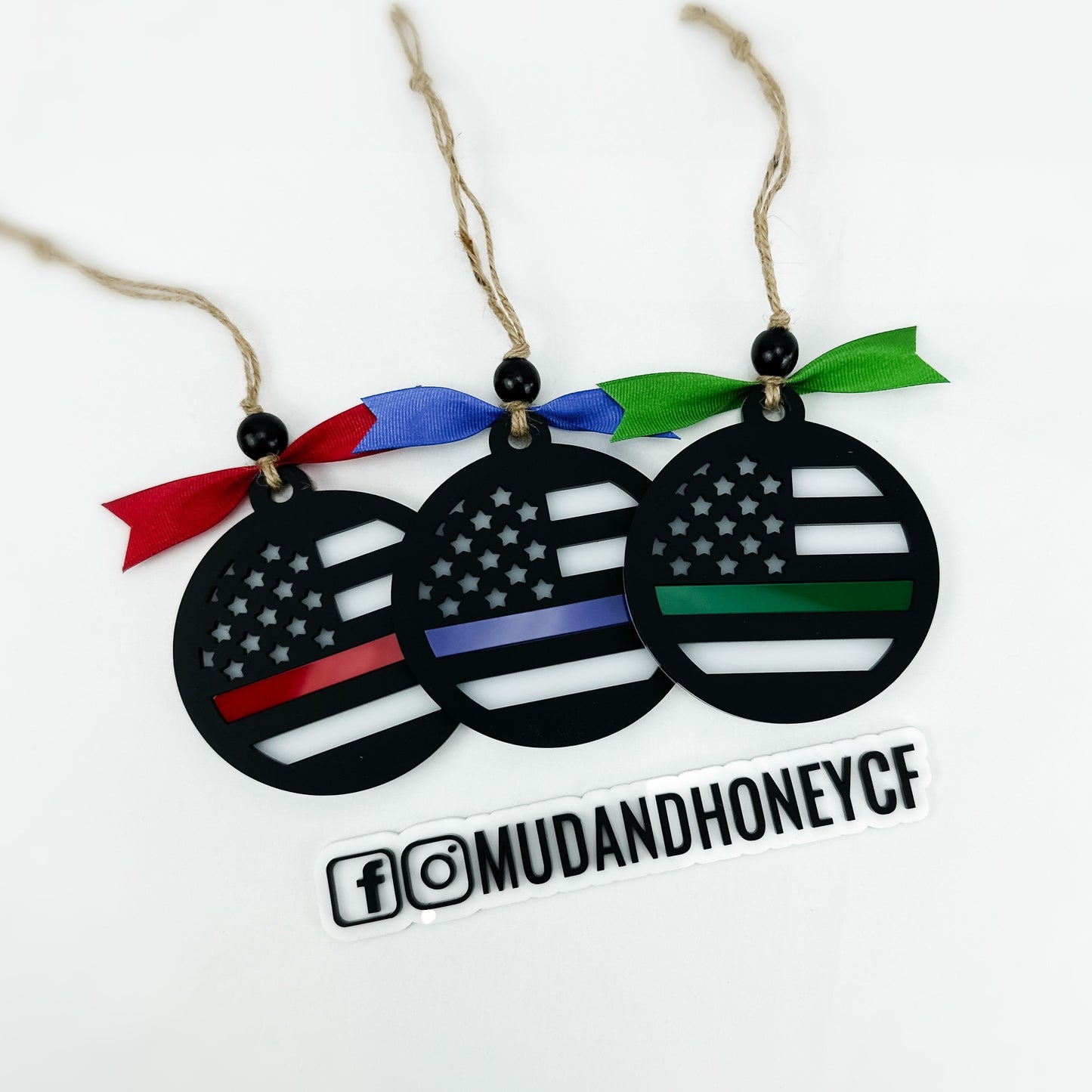 Thin Red Line - Ornament
