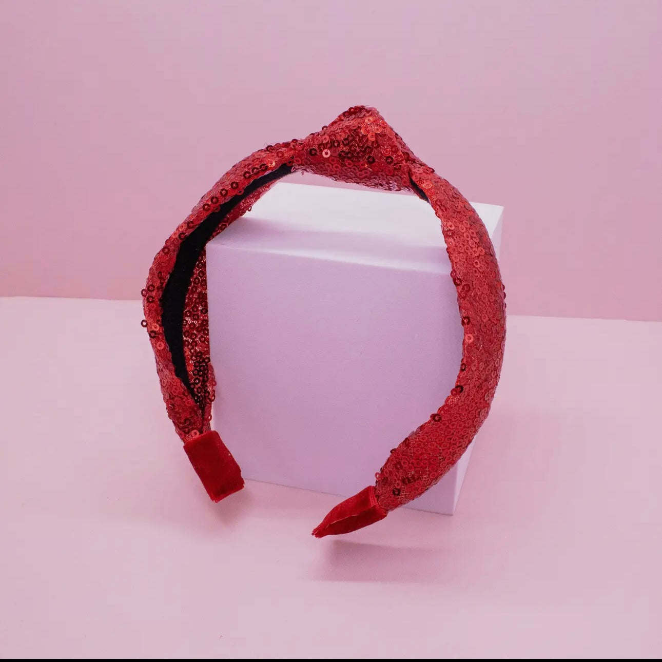 Red Sequin Headband
