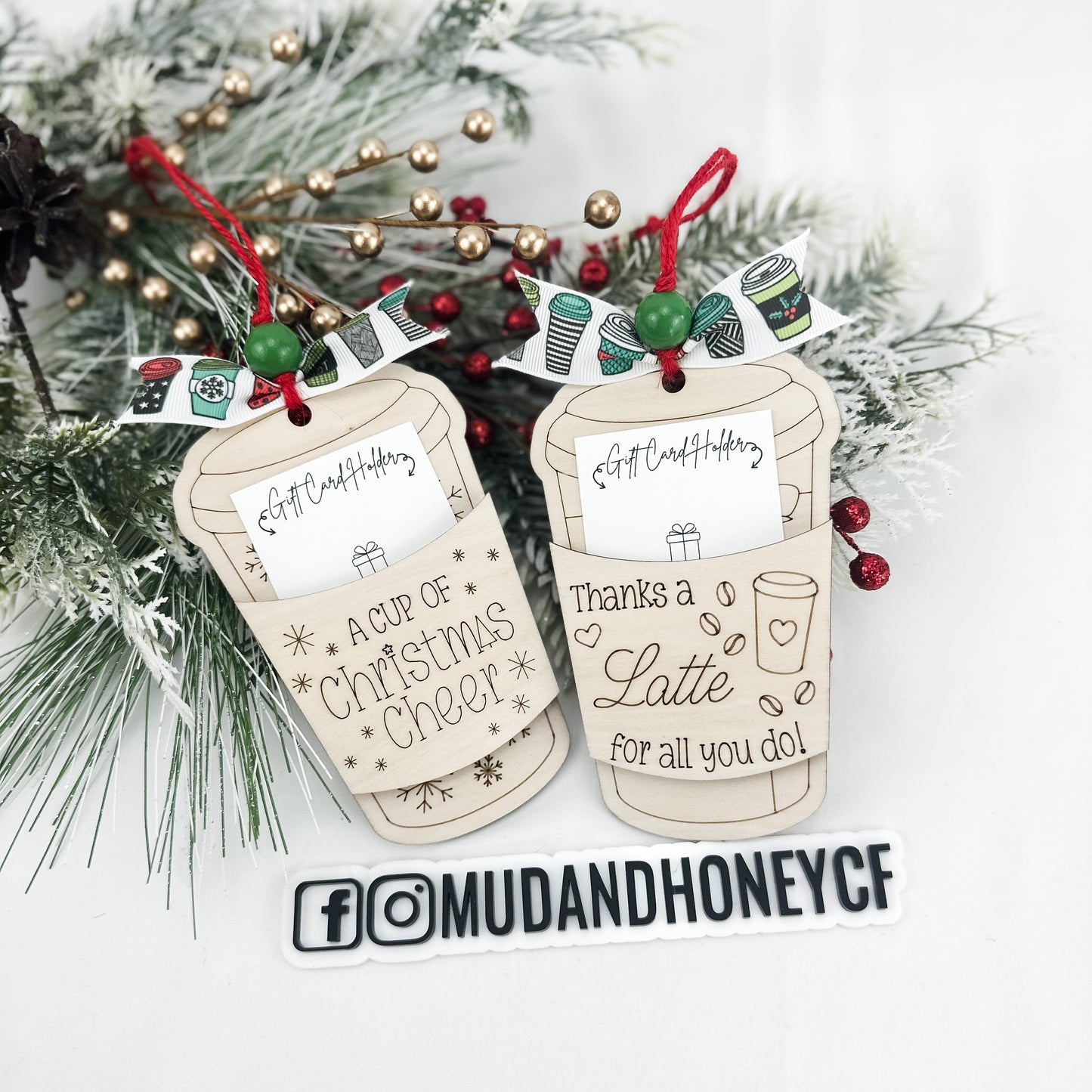 Thanks a Latte -Holiday Gift Card Holder