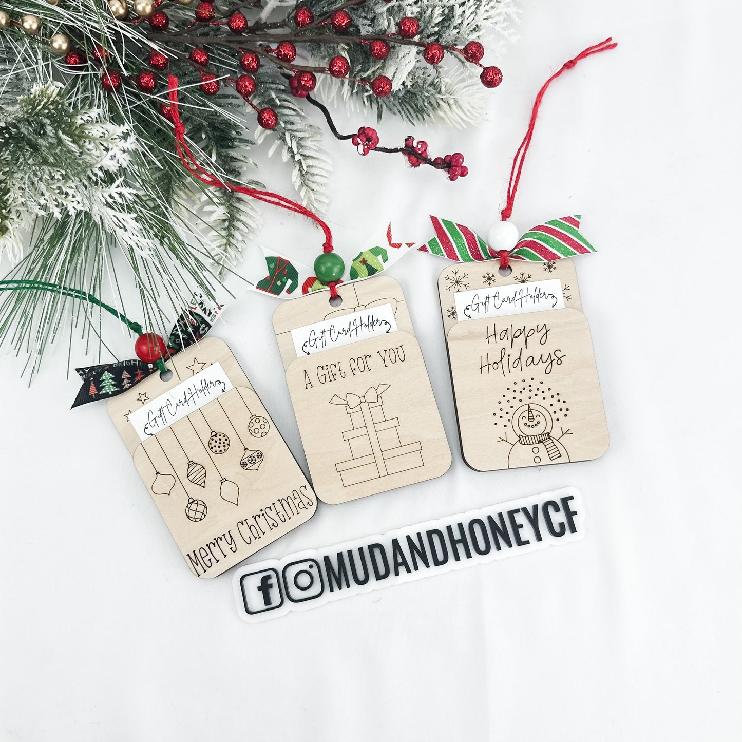 Merry Christmas - Gift Card Holder