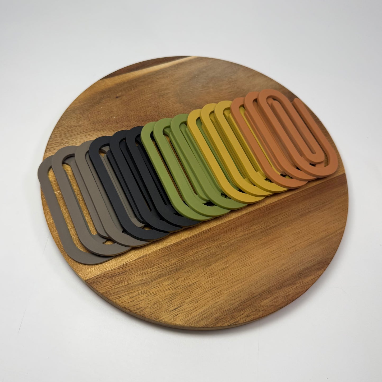 Terracotta Oversized Paperclip