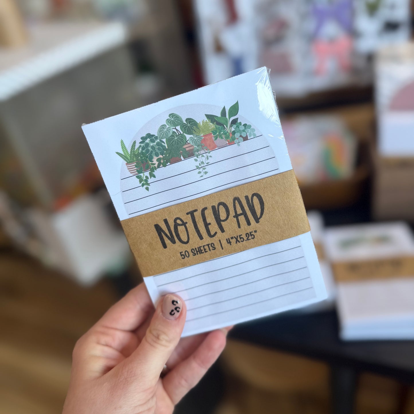 Arch w/Plants - Notepad