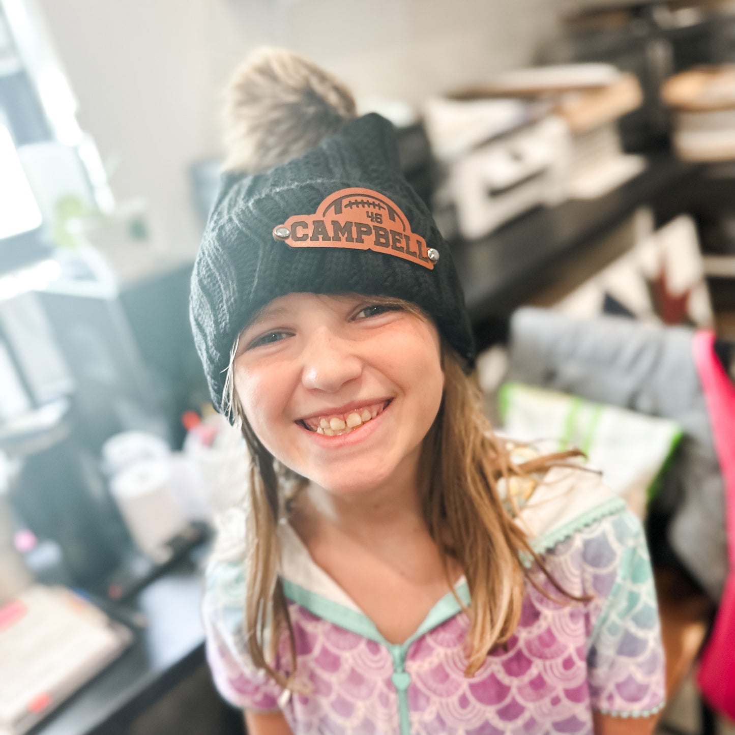 Custom Football Stocking Hat