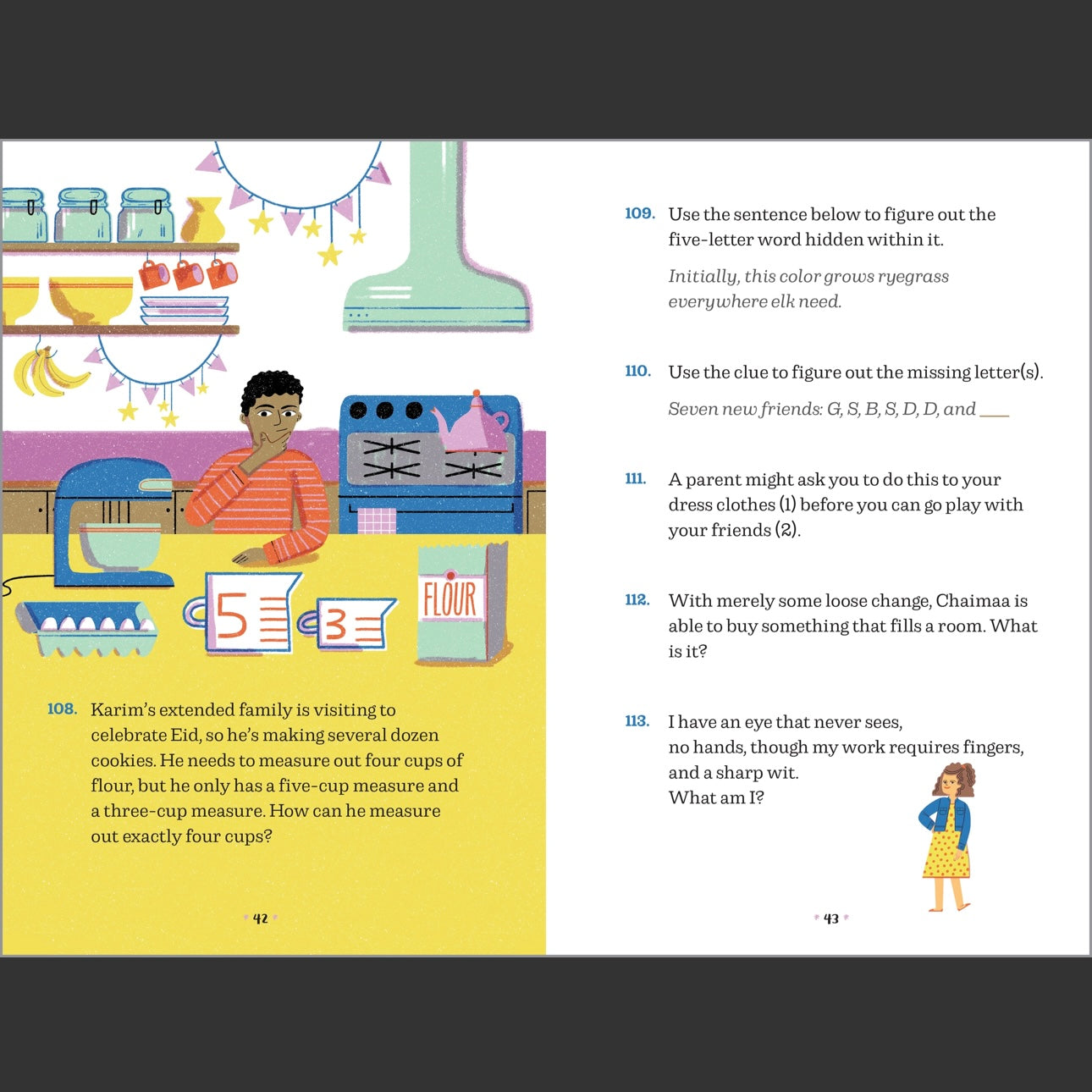 Challenging Riddle Book for Kids