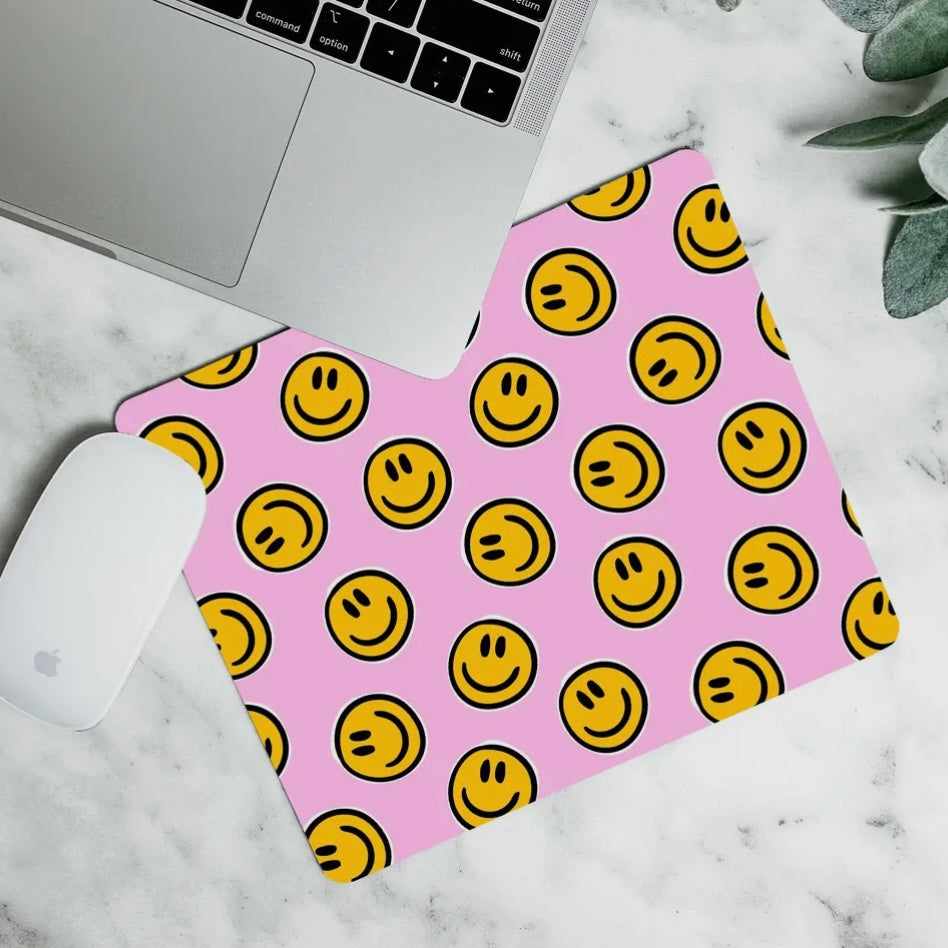 Happy - Mousepad