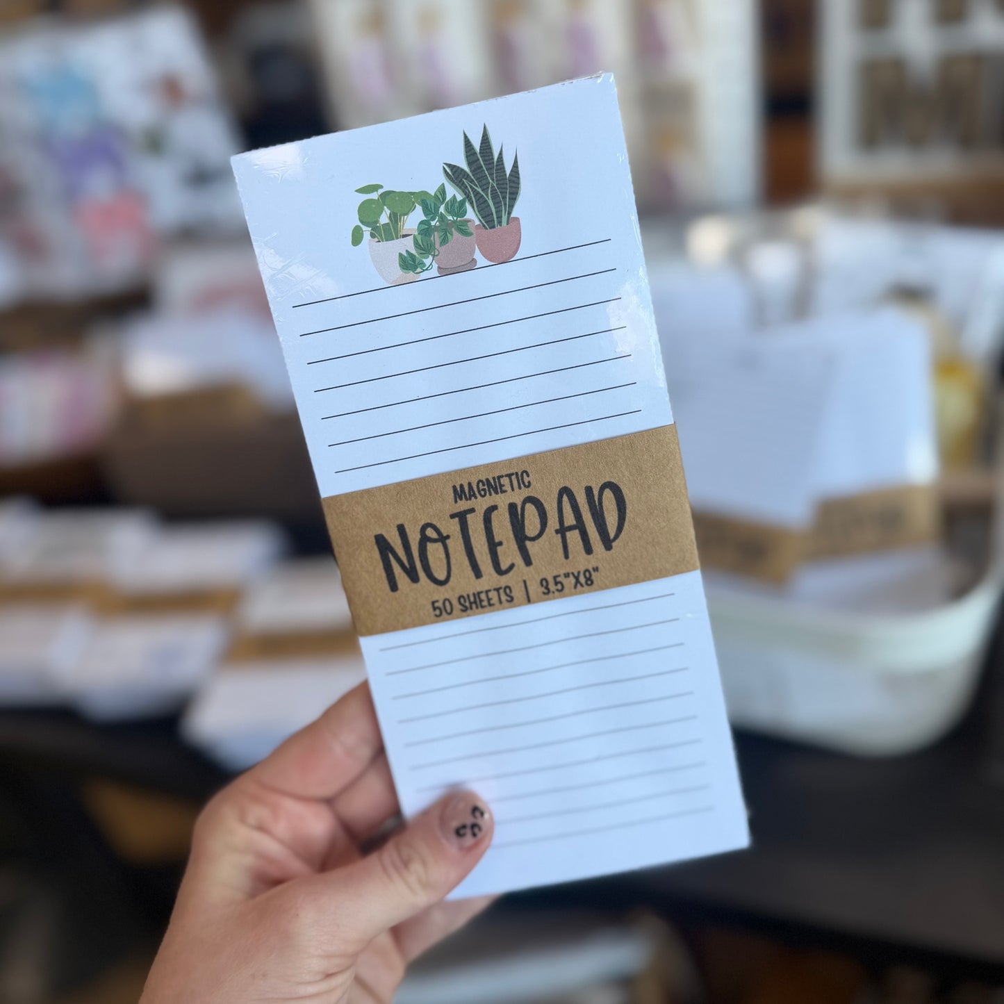 Simple Plants - Magnetic Notepad