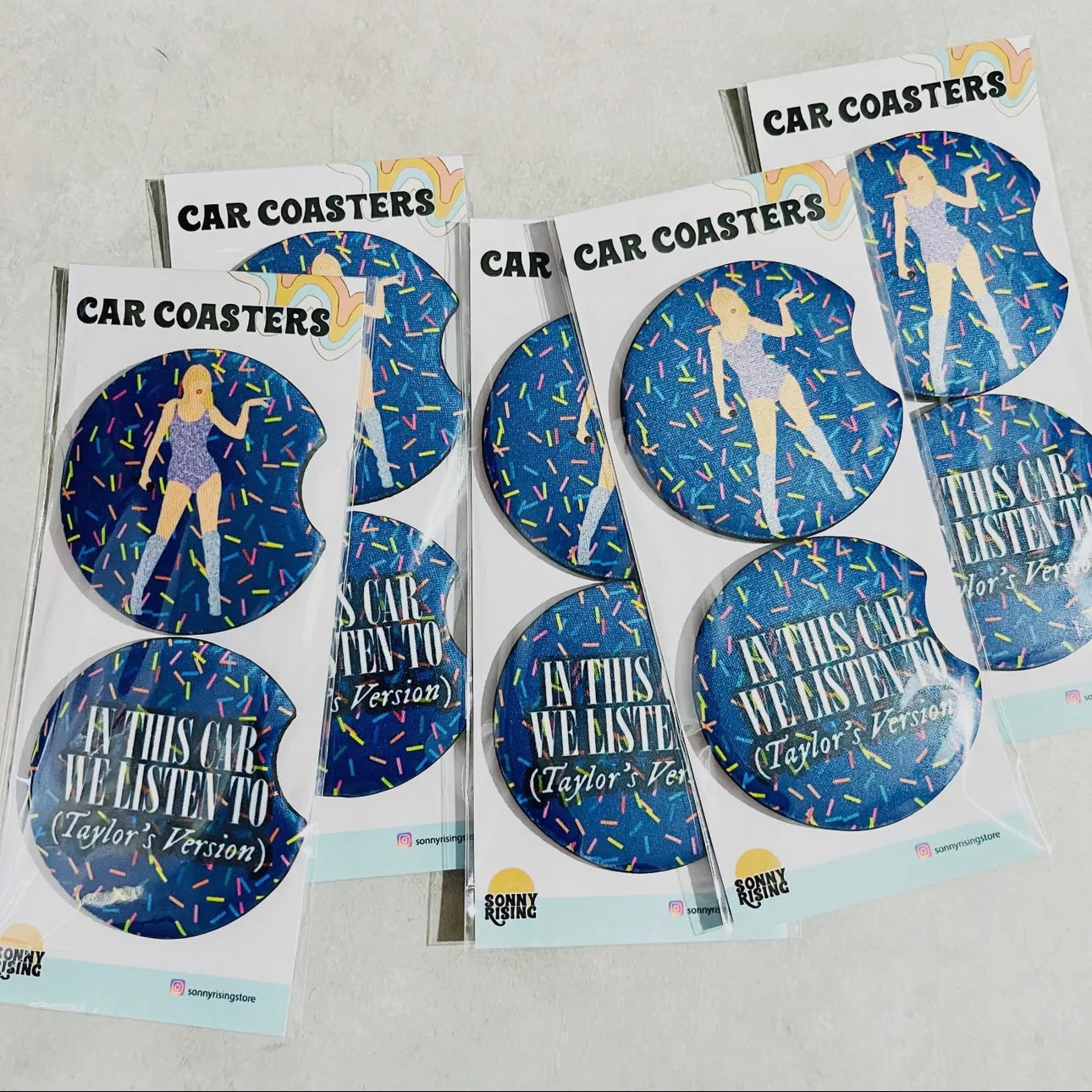 Car Coaster Set - Taylor's Version