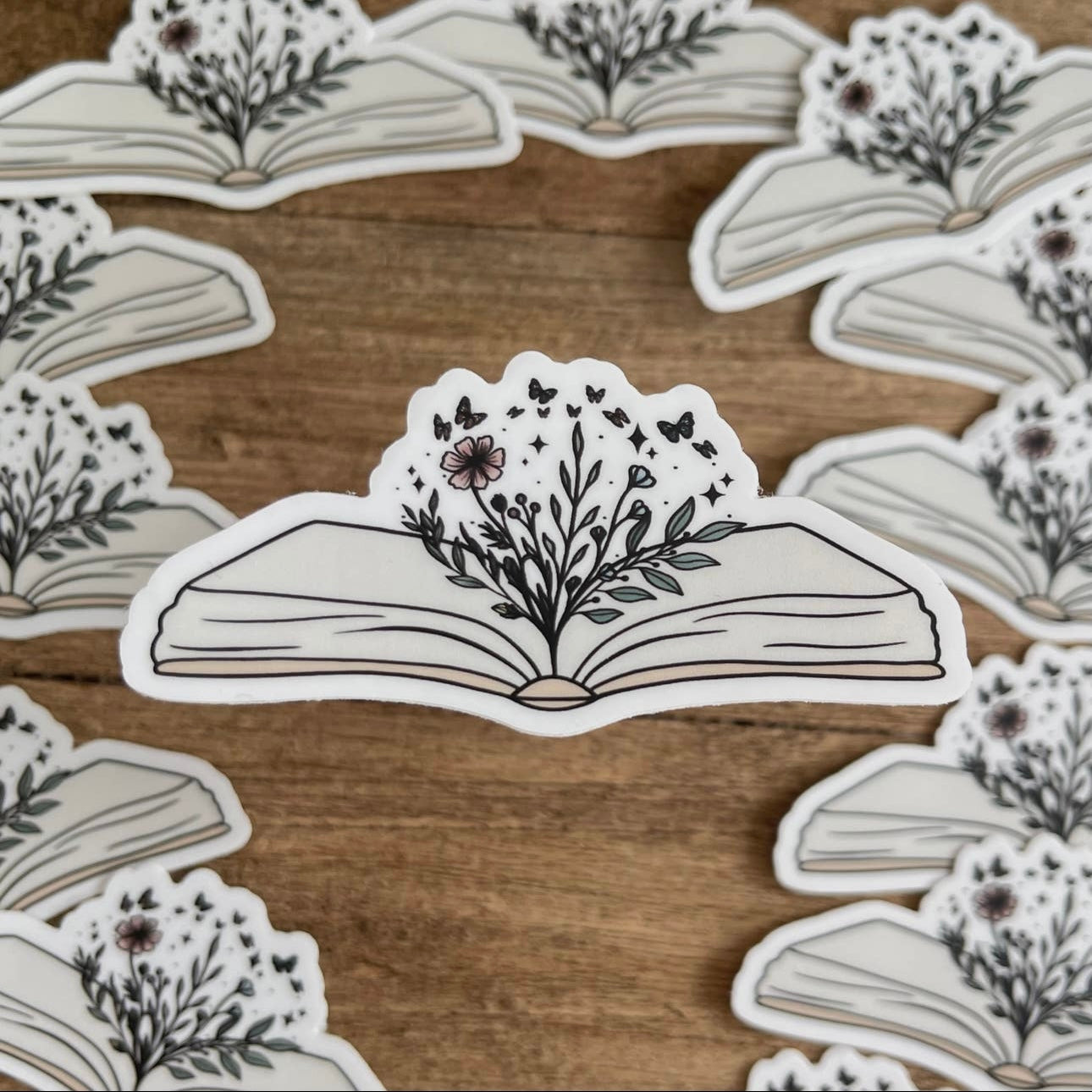 Book of Flowers - Sticker