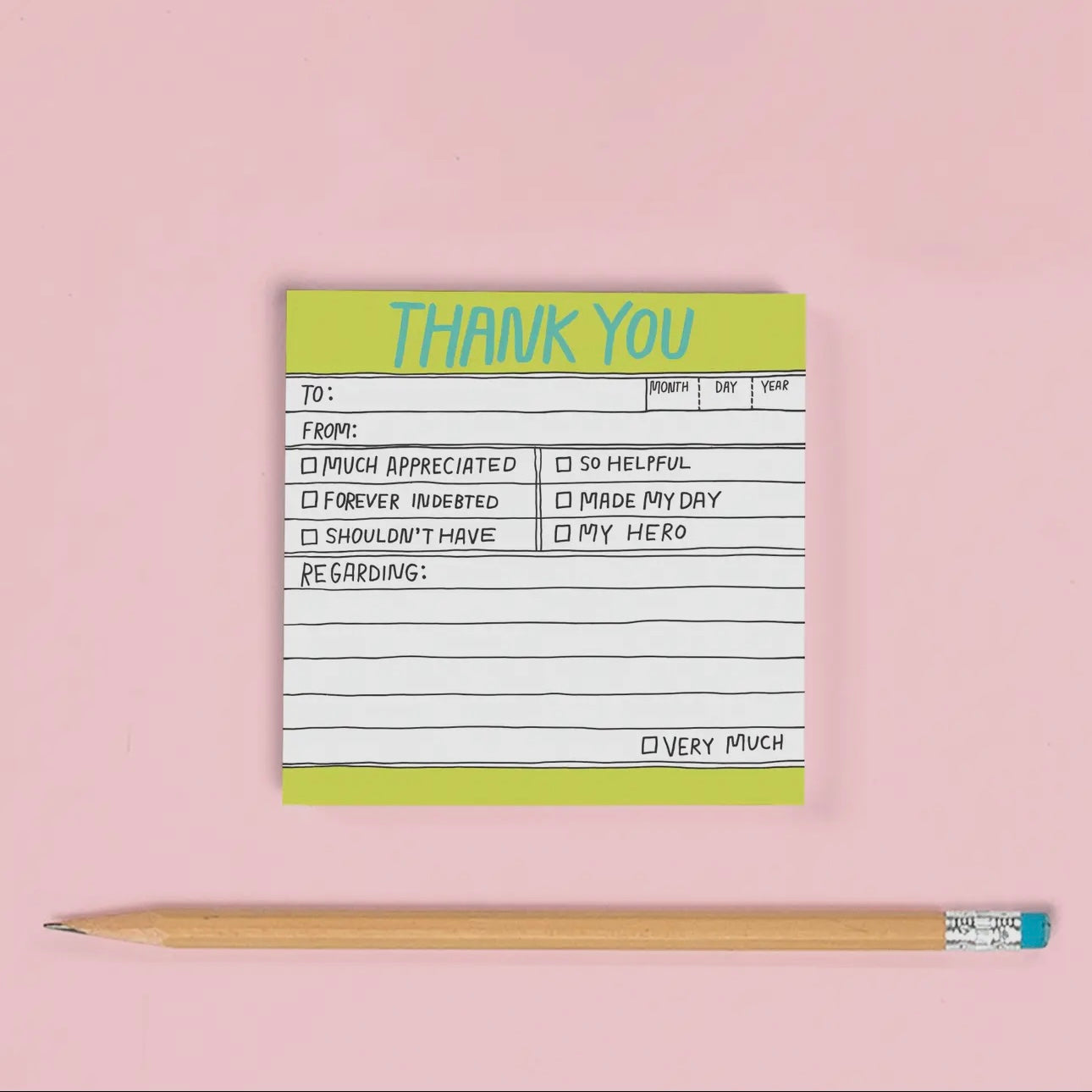 Thank You - Sticky Note