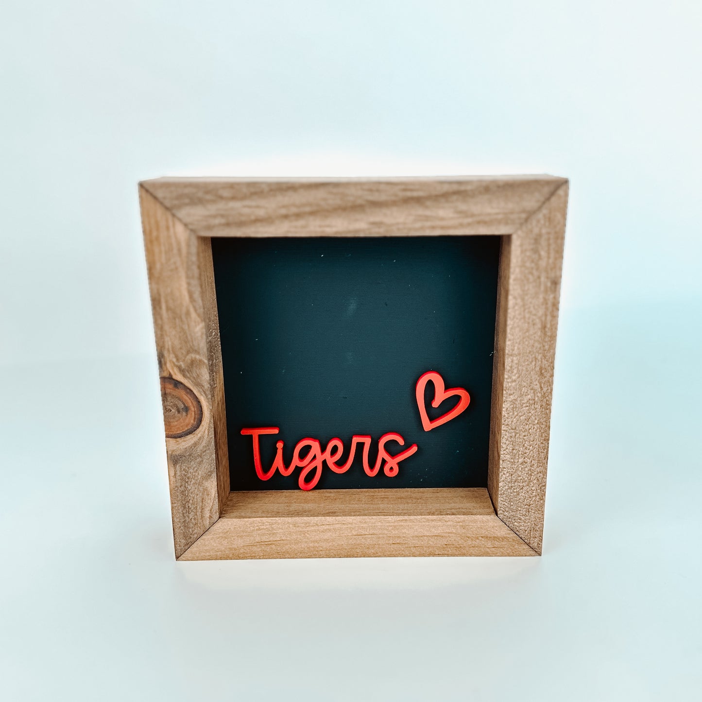 Tigers - 6" SS Square Sign