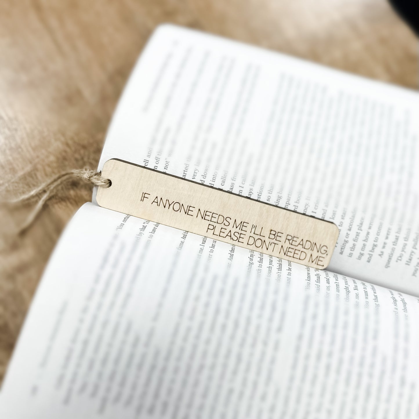 If Anyone Needs Me - Bookmark