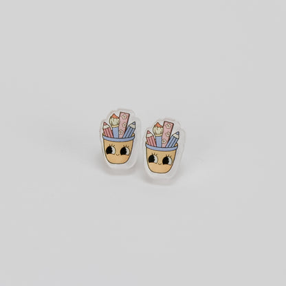 Pencil Cup Studs