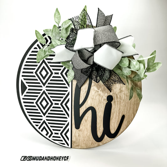 Hi. -  Door Hanger