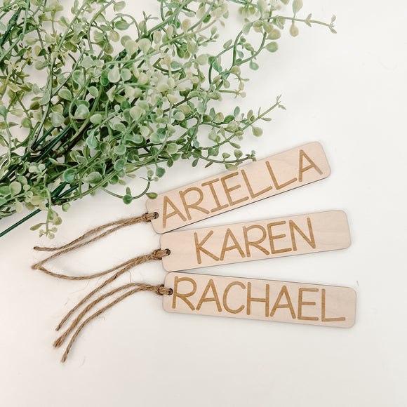 Personalized Name - Bookmark
