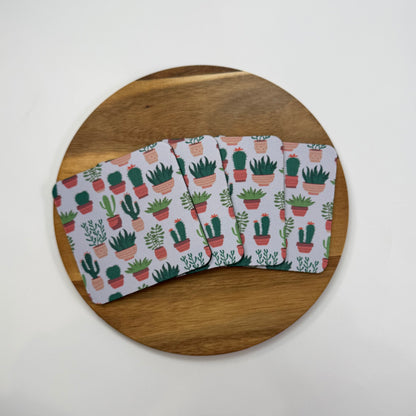 Cactus Collage Coaster