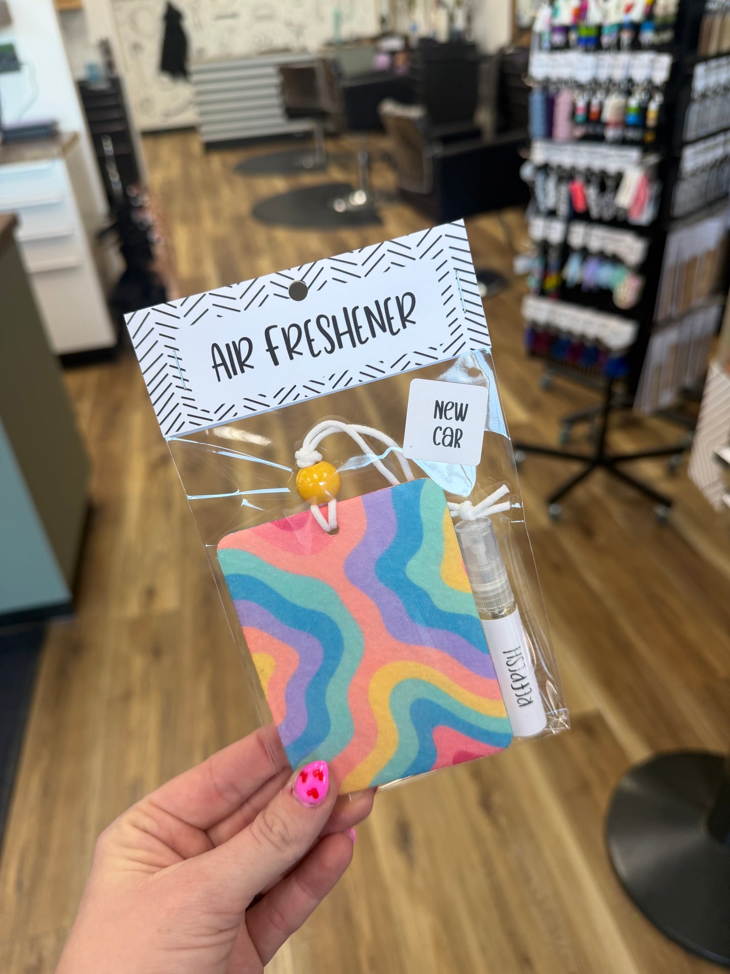 Colorful Swirls - Air Freshener