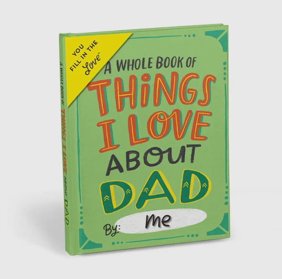 Fill in the Love Journal - About Dad