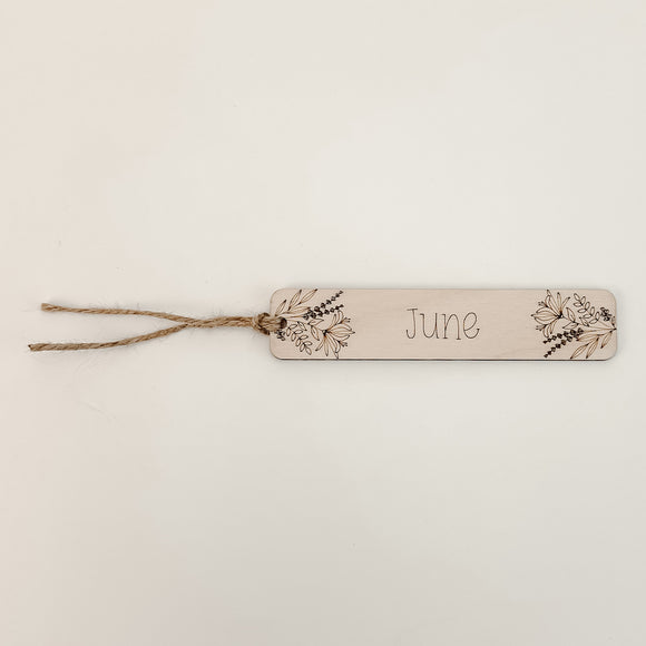 June Birthflower - Bookmark