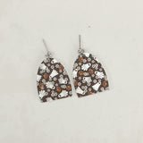 Ghost Floral Arch Dangle - Earrings