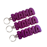 MAMA - Acrylic Solid Color Keychain