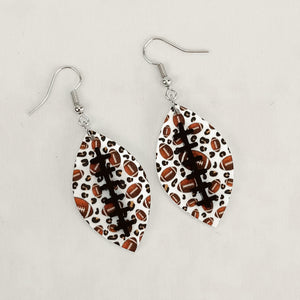 Football Dangles - Earrings