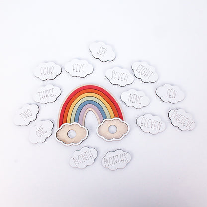 Rainbow Baby Monthly Markers