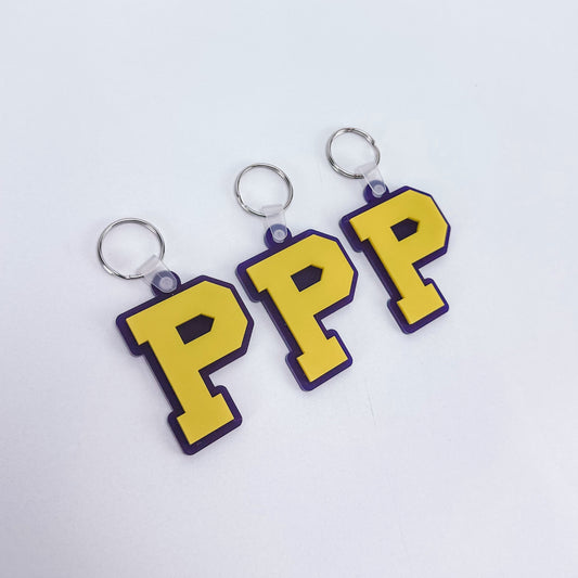 P - School Spirit Acrylic Keychain