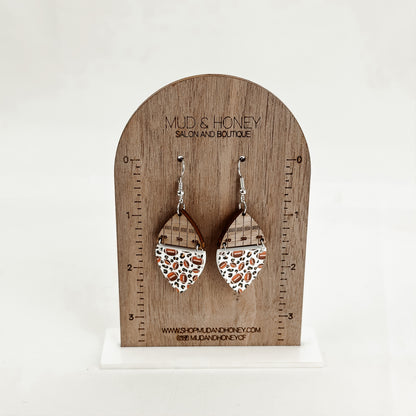 Football Field Dangles - Earrings