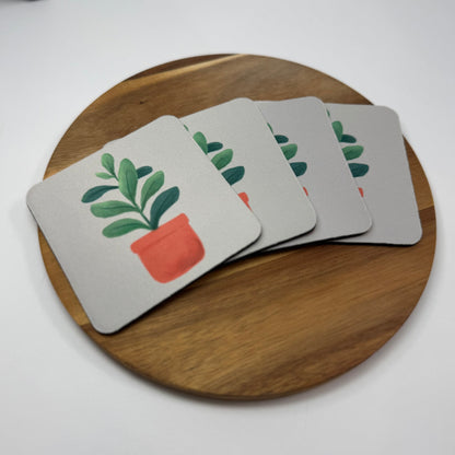 Rubber Plant Coaster