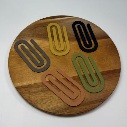 Terracotta Oversized Paperclip