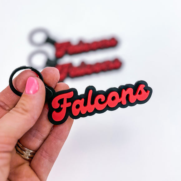 Falcons - School Spirit Acrylic Keychain