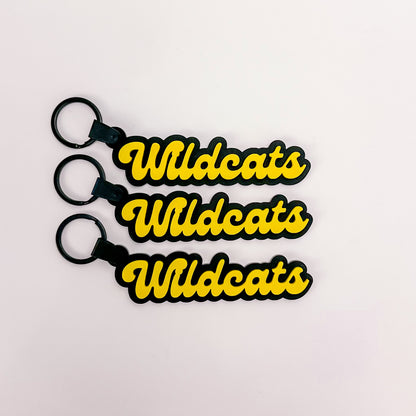 Wildcats- School Spirit Acrylic Keychain
