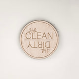 Hella Clean | Dirty - Dishwasher Magnet