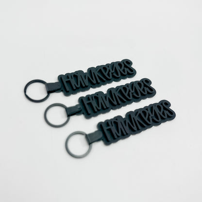 Hawkeyes - Black School Spirit Acrylic Keychain