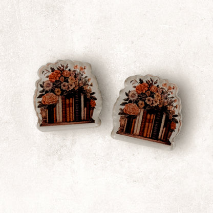 Floral Bookshelf Studs