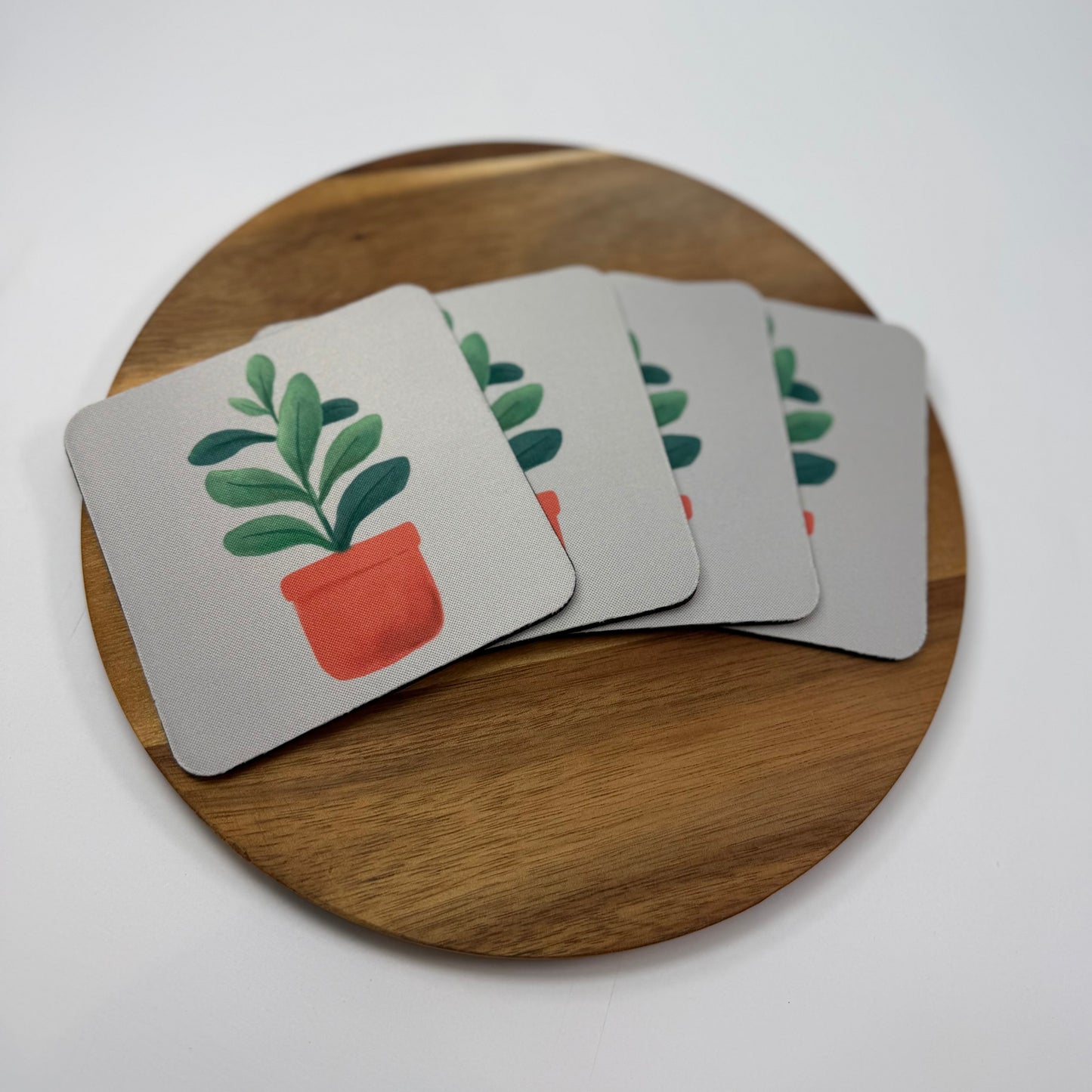 Rubber Plant Coaster