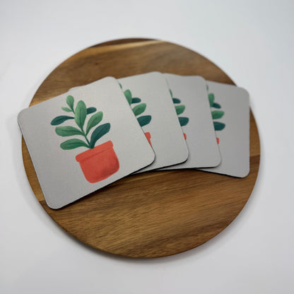 Rubber Plant Coaster