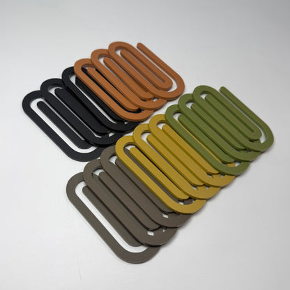 Terracotta Oversized Paperclip