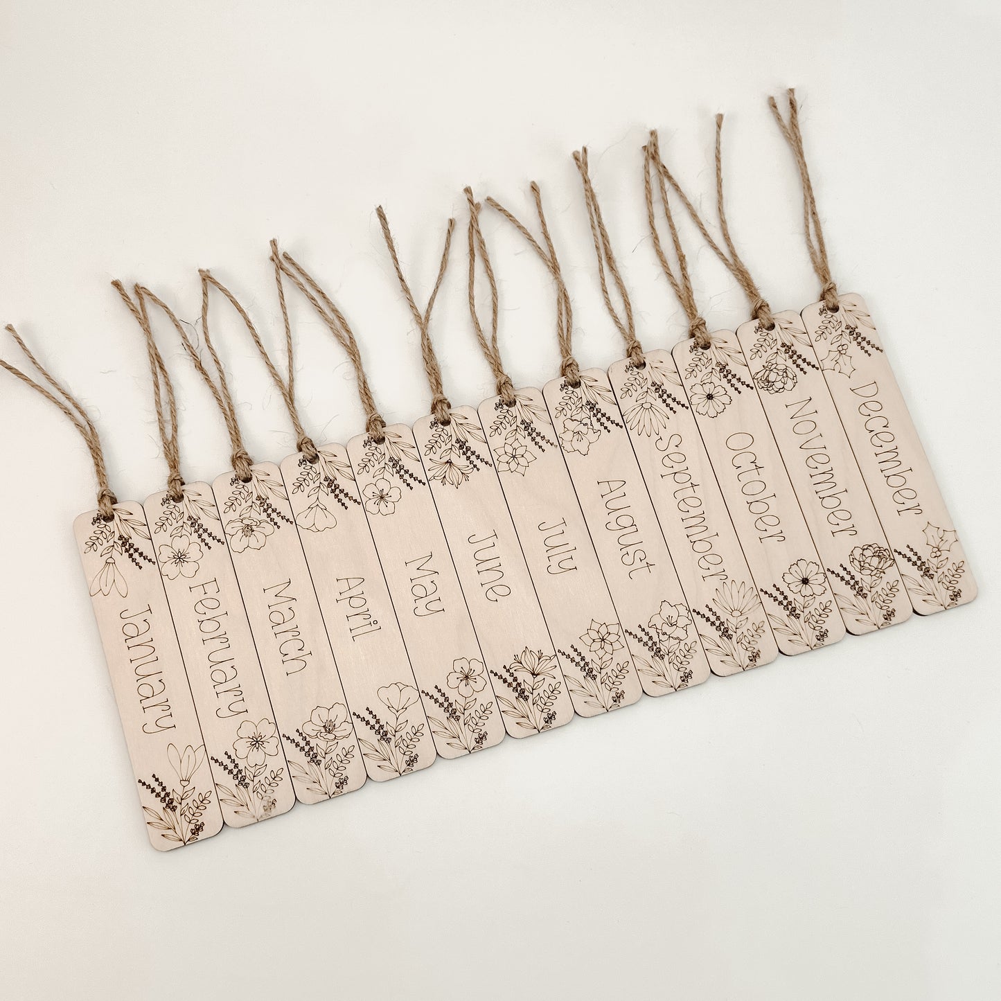 July Birthflower - Bookmark