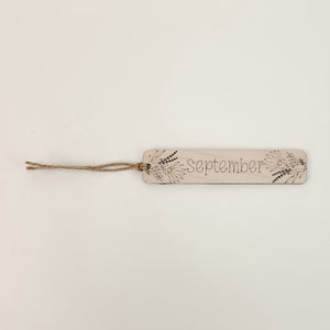 September Birthflower - Bookmark