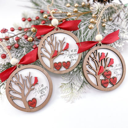 Cardinal Memory Ornament