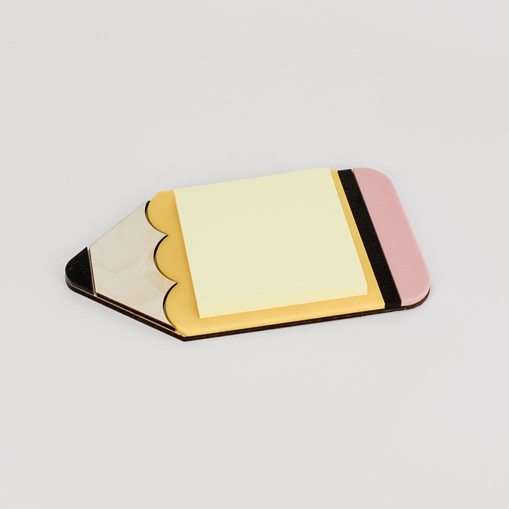 Pencil Sticky Note Holder