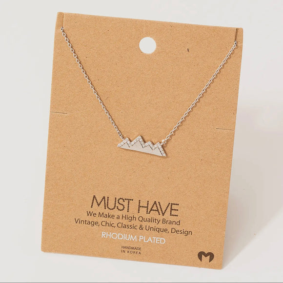Studded Mountains - Necklace