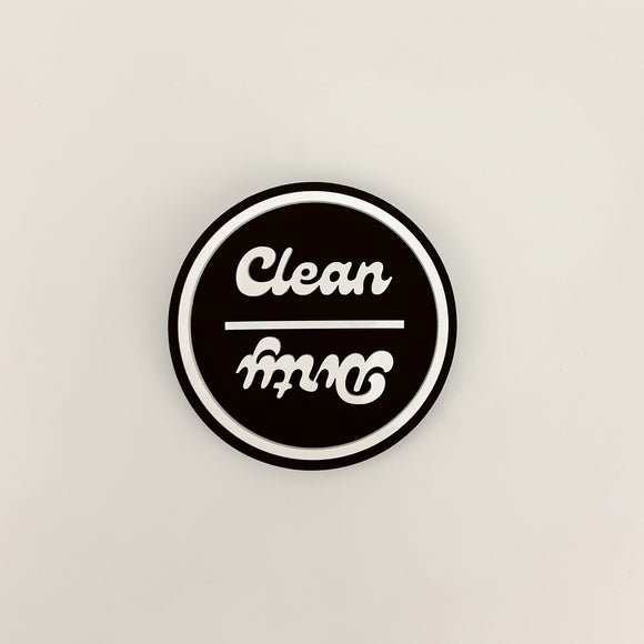 Clean | Dirty - Acrylic Dishwasher Magnet